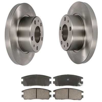 Тормозные диски + тормозные колодки задняя opel frontera a 313mm фото №1