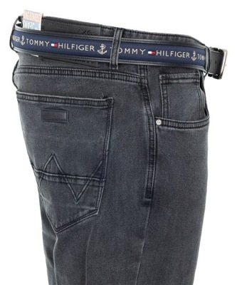 Spodnie męskie jeans W38 szare