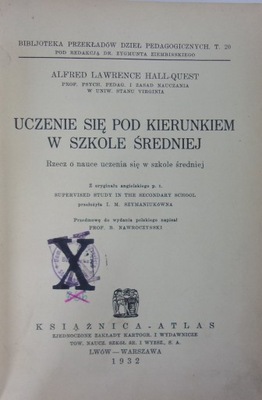 Uczenie się pod kierunkiem w szkole średniej