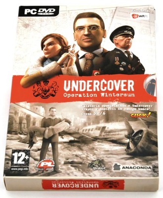 Undercover: Operation Wintersun PC DVD ROM DLA KOLEKCJONERA