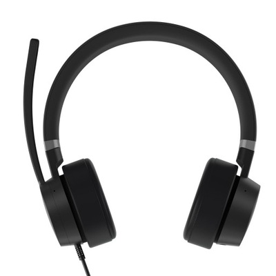 Słuchawki Lenovo Go Wired ANC Headset czarny (4XD1C99223)