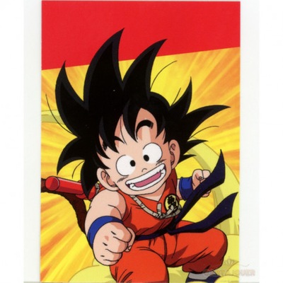 KARTA PANINI DRAGON BALL UNIVERSAL COLLECTION D30 GOKU KINTOUN