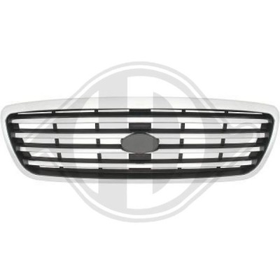 Решітка радіатора решітка радіатора решітка do kia carnival ii 01-06 фото №1