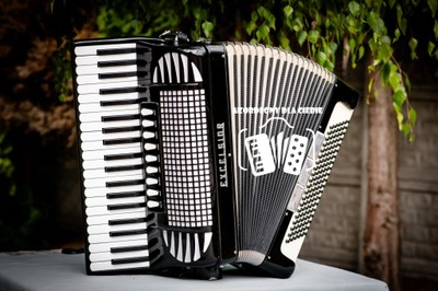 Akordeon Włoski Excelsior Musette 120 basów 4 chóry