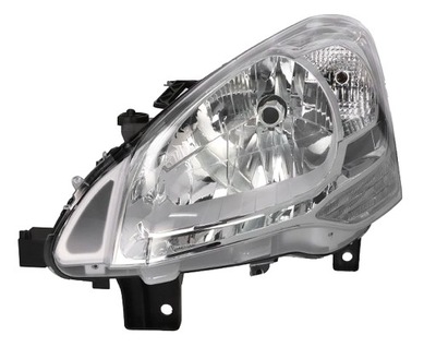 2x фара лампа перед левая peugeot partner ii 2008-2018 фото №1