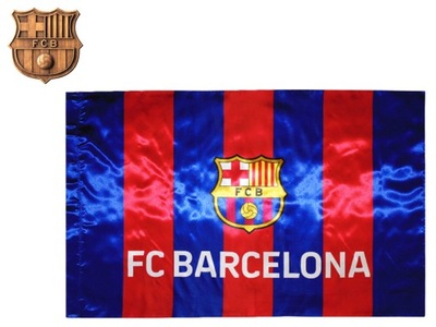 FLAGA FC BARCELONA 150 x 100 OFICJALNA PASY FCB