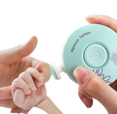 Cicha automatyczna szlifierka do paznokci dla niemowląt
