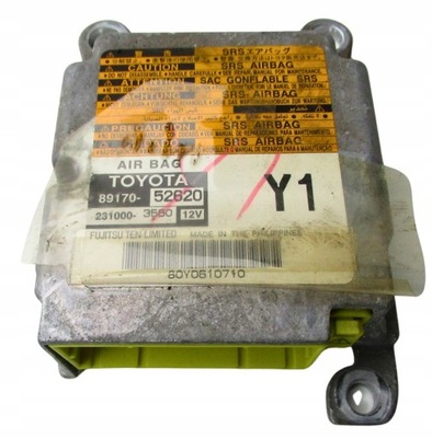 Датчик модуль подушек toyota yaris ii 2005-2011 rok 89170-52620 фото №1