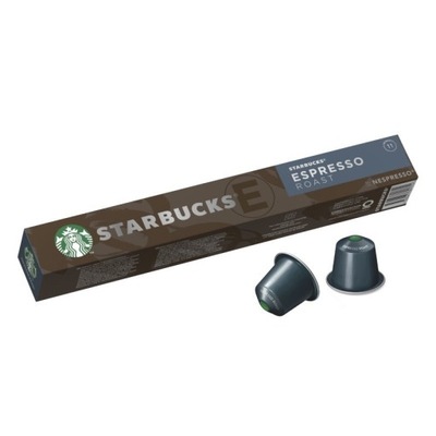 Kapsułki do Nespresso STARBUCKS Espresso Roast 10 sztuk