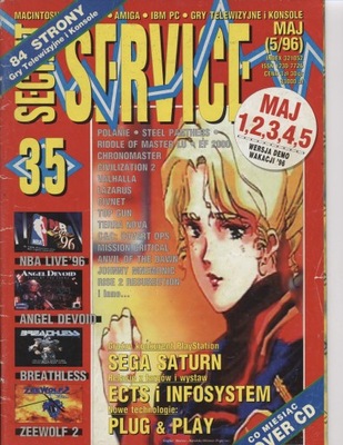 Czasopismo Secret Service nr 5/96 Maj 1996 #35