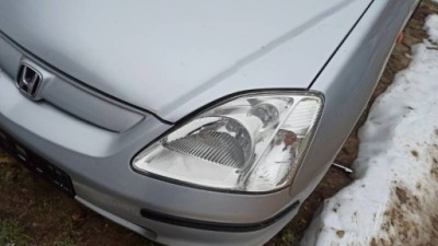 Honda civic vii 01- фара перед лівий фото №1
