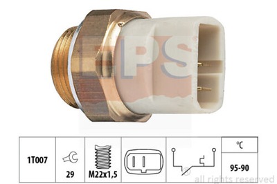 EPS - 1-850-027 TERMOВЫКЛЮЧАТЕЛЬ ВЕНТИЛЯТОРА РАДИАТОРА ВЫКЛЮЧАТЕЛЬ ВЕНТИЛЯТОРА VW