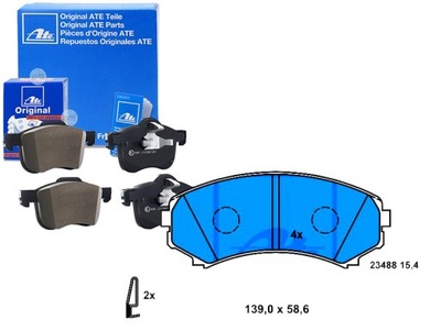 Гальмівні колодки гальмівні mitsubishi перед grandis pajero 2 фото №1