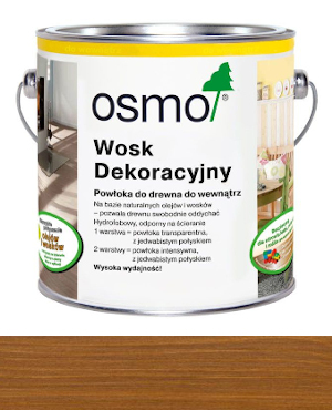 Osmo 3143 Wosk dekoracyjny,olej 0,125L Koniak