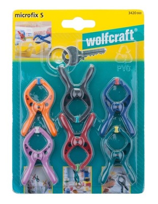 SCISK DE MUELLE WOLFCRAFT MICROFIX S 20 X 1 MM JUEGO 6 SZT. 3420000  