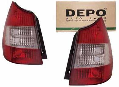 DEPO FAROS PARTE TRASERA PARTE TRASERA JUEGO RENAULT SCENIC II 03-06  