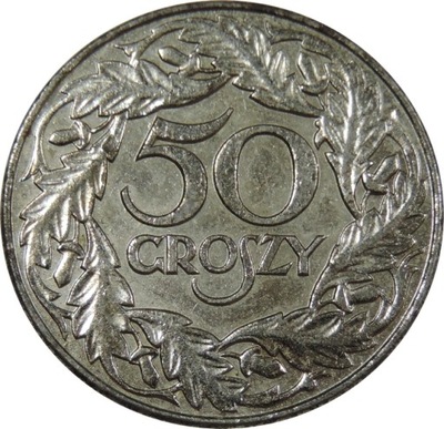 50 GROSZY 1938 GENERALNE GUBERNATORSTWO (2+)-SP510
