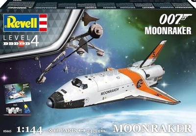 Model do sklejania Revell Moonraker Space Shuttle - James Bond 007 Moonrake