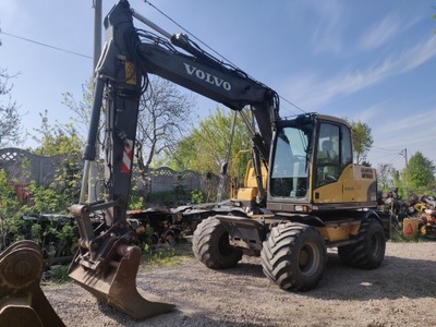 Koparka kołowa Volvo EW140C 2008r. Zamiana Skup