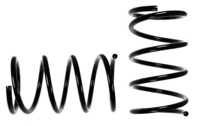 2x пружины перед honda cr-v ii 2002-2007 mocne !!! фото №1