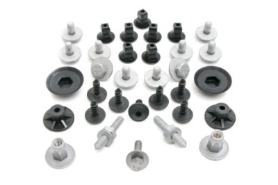 Набор крепление крыло перед vw caddy iii iv оригинальный номер aso фото №1