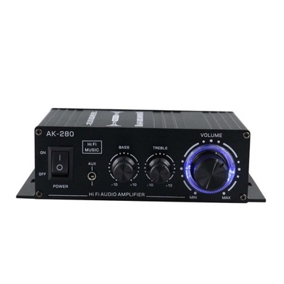 AK STEREOFONICZNY REFORZADOR POTENCIA AUDIO DWUKANALOWY 40WX2  