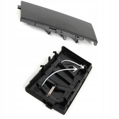 Bmw 5 e34 заглушка фаркоп захист atra бампера права фото №1