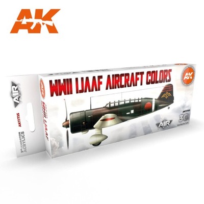 AK INTERACTIVE 11735 Zestaw farb WWII IJAAF Aircra