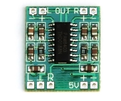 Wzmacniacz audio 2x3W 5V ARDUINO PAM8403