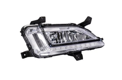 Hyundai tucson 2018 lift свет do движение dziennej противотуманная фара led drl правый фото №1