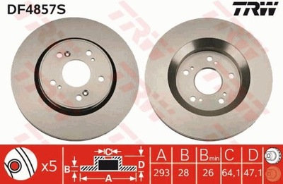 DISKU HAM. HONDA P. CR-V 07-/12- 