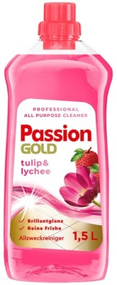 Passion Gold płyn do podłóg Tulip & Lychee 1,5 l