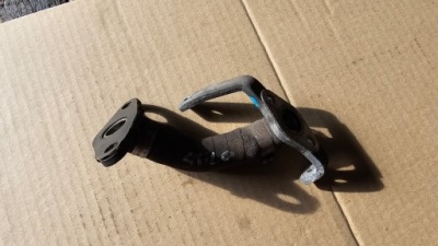 Fiat stilo doblo brava 1.9 jtd трубка шланг слив масла турбины фото №1