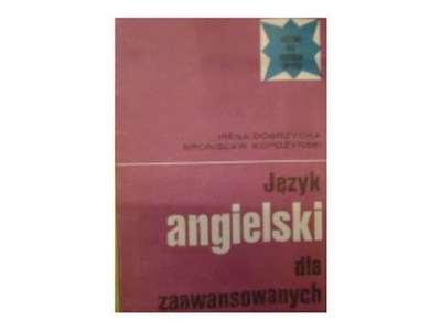 Język angielski dla zaawansowanych -