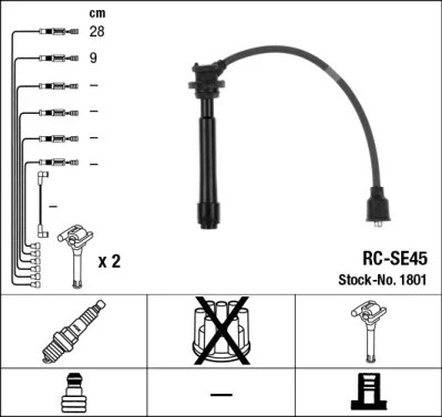 RC-SE45 1801 NGK 