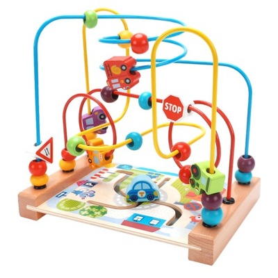 Zabawki dla dzieci Koraliki Labirynt Zabawki Dla niemowląt Zestaw dla dzieci