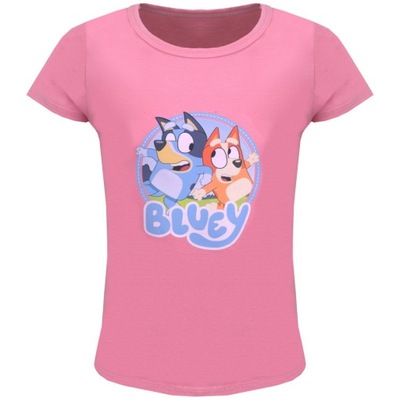 T-shirt Bluey różowy 104