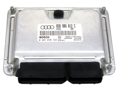 COMPUTER ECU AUDI A3 1.9 TDI 038906012C 0281010122  