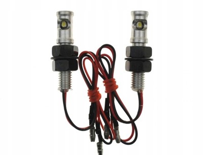 PODŚWIETLENIE TABLICY REJ CHROMOWANE