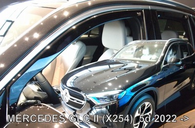 DEFLECTORES VENTANAS HEKO MERCEDES GLC II X254 5D 2022-...  