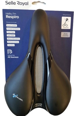 SELLE ROYAL Siodełko RESPIRO MODERATE 182x277 mm