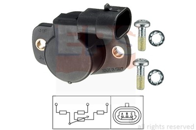 Датчик дроссель citroen, fiat,volvo фото №1