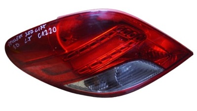Лампа левый задняя peugeot 207 lift hb led 9686566080 фото №1