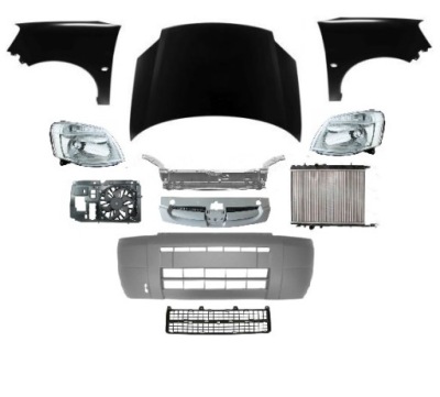 Partner перед 02-08 капот крила фара pas фото №1