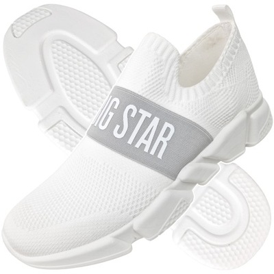 sportowe buty damskie Big Star białe JJ274297 38