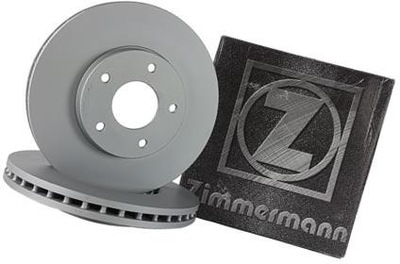 ZIMMERMANN ДИСКИ ТОРМОЗНЫЕ ПЕРЕД FIAT КУПЕ DOBLO 284MM