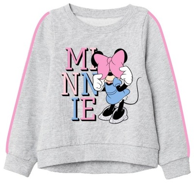 Bluza Myszka Minnie szara 128