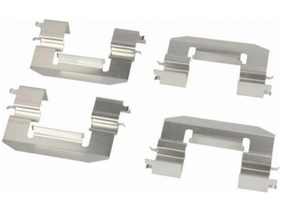 Набор монтажный тормозных колодок перед kia ceed ii 1.0-1.6 12-18 фото №1