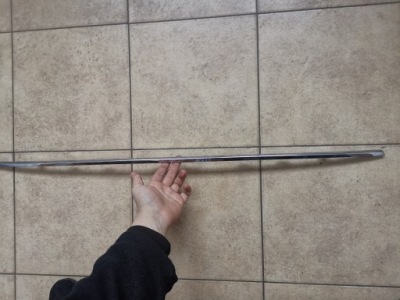 Volvo v90 s90 молдинг бампера задня хром na бампер фото №1