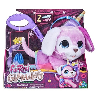 Hasbro FurReal Glamalots różowy piesek F1544